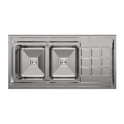 سینک روکار استیل بیمکث مدل 919
